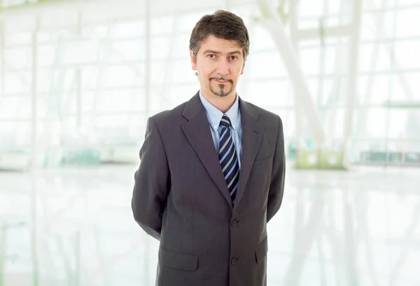 Young Business Man Portrait Office — Stock Photo, Image