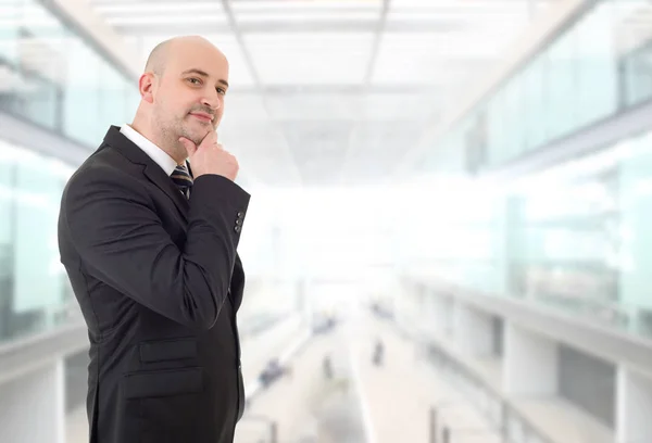 Happy Business Man Portrait Office — Stock Photo, Image