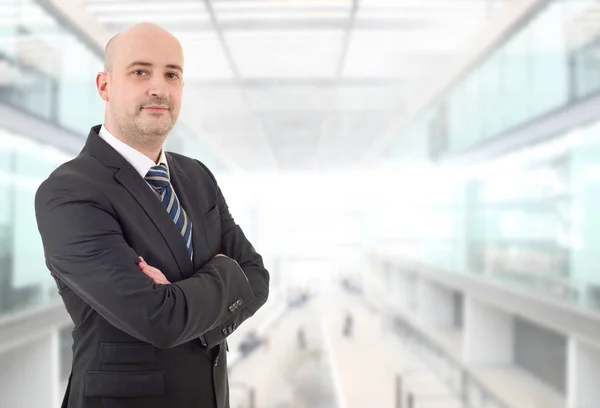 Happy Business Man Portrait Office — Stock Photo, Image