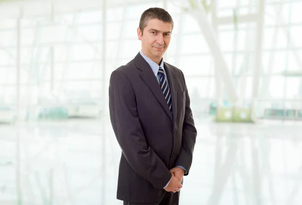 Happy Business Man Portrait Office — Stock Photo, Image