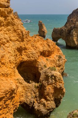 Ponta da Piedade, Lagos, Algarve, Portekiz uçurumları