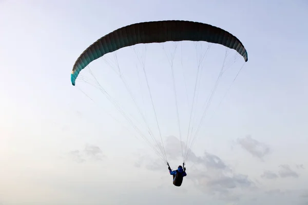 Parapendio Cross Country Portuguese League Nel Nord Del Portogallo Caldelas — Foto Stock