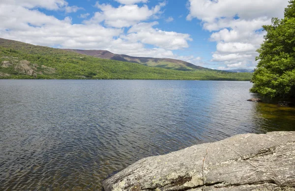 Sanabriens Sjö Nära Puebla Sanabria Castilla Leon Spanien — Stockfoto