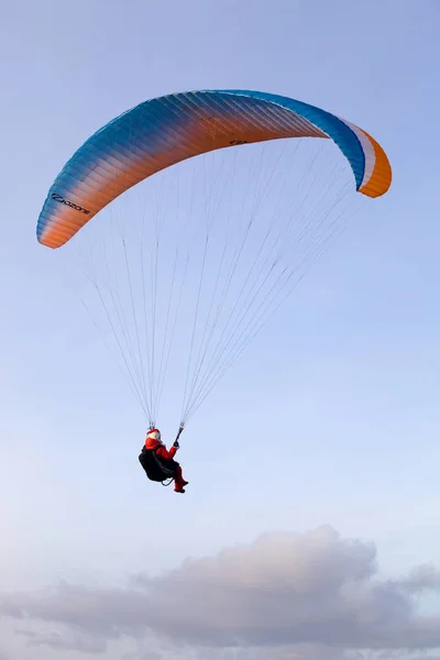 Paragliding Cross Country Portuguese League Στα Βόρεια Της Πορτογαλίας Caldelas — Φωτογραφία Αρχείου