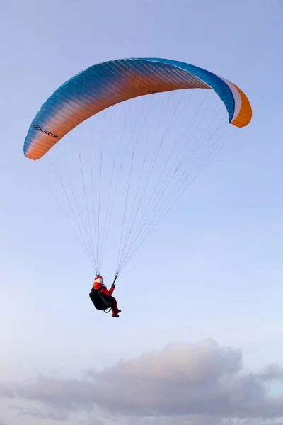 Paragliding Cross Country Portuguese League North Portugal Caldelas Portugal — Stock Photo, Image