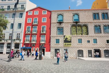 Casa Dos Bicos, Jose Saramago Vakfı ana sayfa dış görünümü.