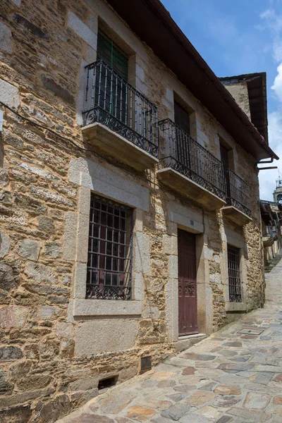 Old Houses Puebla Sanabria Castilla Leon Spain — Stock Photo, Image