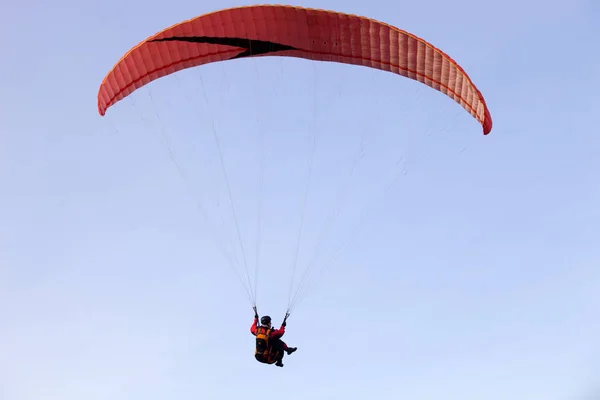 Paragliding Cross Country Portuguese League North Portugal Caldelas Portugal — Stock Photo, Image