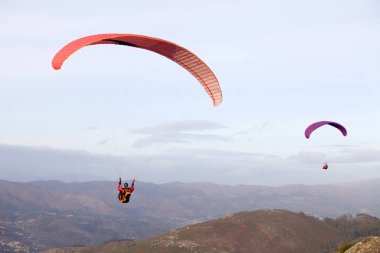 Portekiz 'in kuzeyindeki Kros Portekiz Ligi, Caldelas, Portekiz.