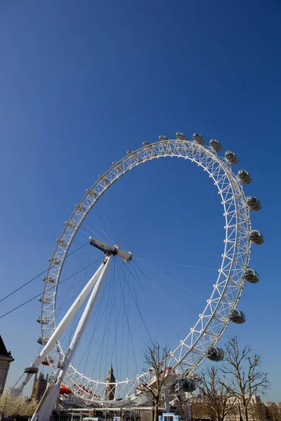 Londra Londra Göz Veya Millennium Tekerlek — Stok fotoğraf