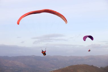 Portekiz 'in kuzeyindeki Kros Portekiz Ligi, Caldelas, Portekiz.