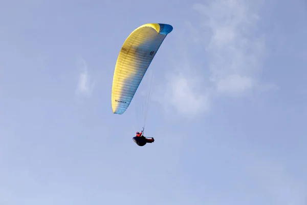 Caldelas Португалія Політ Параплані Бігових Португальської Ліги Півночі Португалії Caldelas — стокове фото