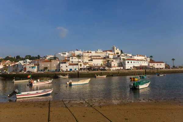 Pittoresca Veduta Del Villaggio Pescatori Ferragudo Algarve Portogallo — Foto Stock