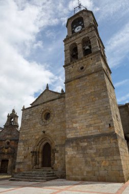 Eski Kilisesi Puebla de Sanabria, Castilla y Leon, İspanya