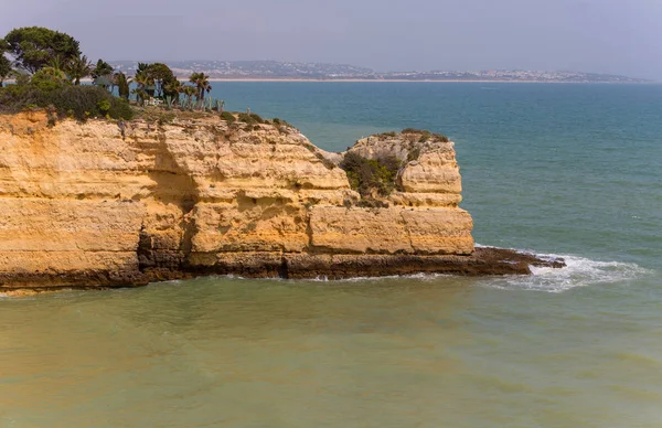 Stranden Senhora Rocha Fiskebyn Armacao Pera Algarve Portugal — Stockfoto