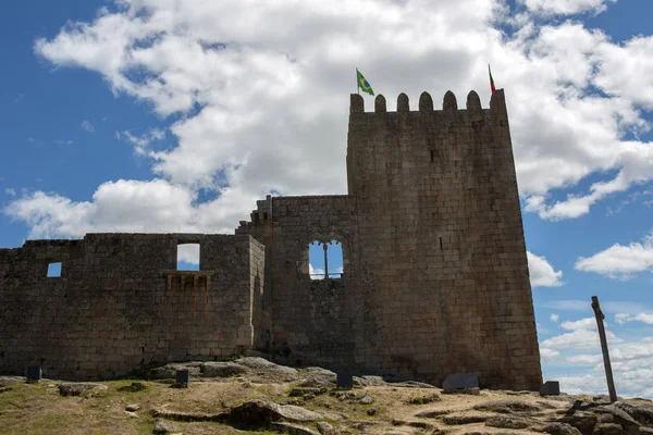 Belmonte Kasteel Historische Dorp Van Portugal Buurt Van Covilha — Stockfoto