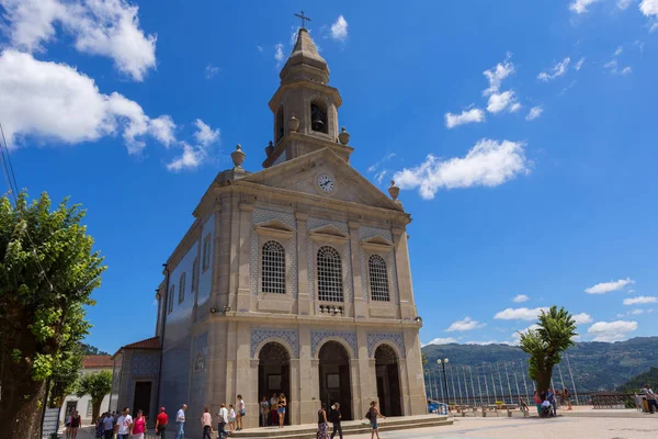 Sao Bento Porta Aberta Sanctuary Exterior Crypt Pope Francis Promoted — Stock Photo, Image