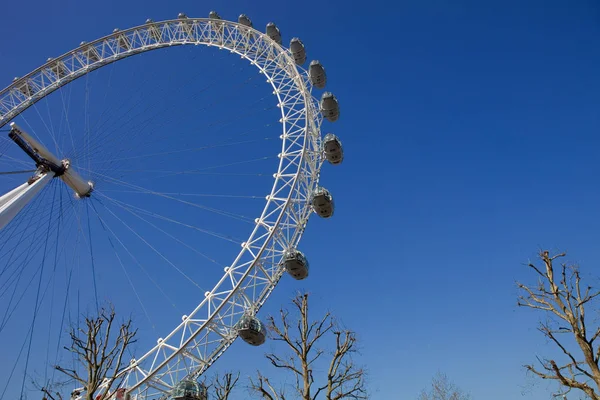 Londra Londra Göz Veya Millennium Tekerlek — Stok fotoğraf