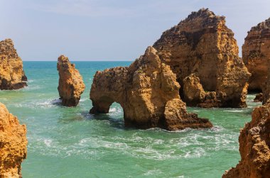 Ponta da Piedade, Lagos, Algarve, Portekiz uçurumları