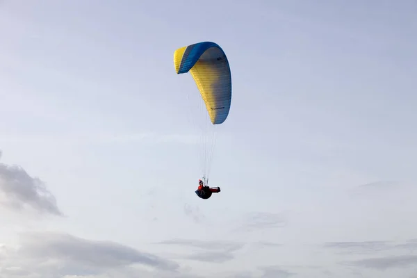 Paragliding Cross Country Portuguese League North Portugal Caldelas Portugal — Stock Photo, Image