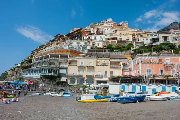 Positano, Costa Amalfitana, Itália . — Fotografia de Stock