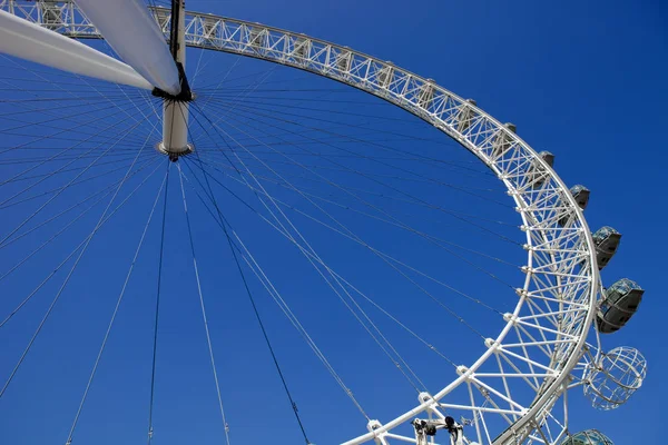 Londra Londra göz veya millennium tekerlek — Stok fotoğraf