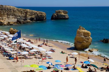 Sao Rafael plaj, Algarve, Portekiz
