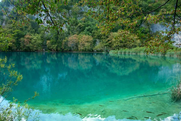 Nationaal park Plitvice Meren — Stockfoto