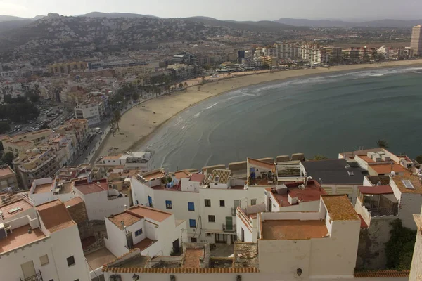 Peniscola in the coast of Spain — Stock Photo, Image