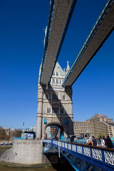 Most wieżowy Londynu, Anglia — Zdjęcie stockowe