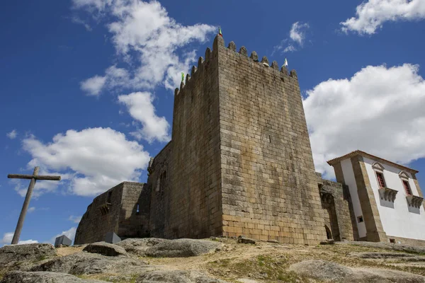 Castillo de Belmonte. Pueblo histórico — Foto de Stock