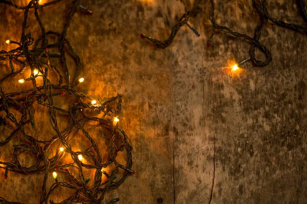 クリスマスの装飾の照明 — ストック写真