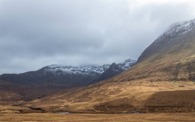Scottish Highlands bölgesindeki dağlar