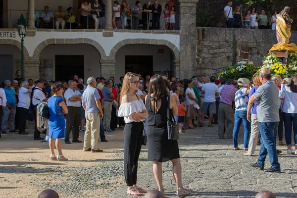 Procesión de Senhora da Abadia en Amares, Portugal —  Fotos de Stock