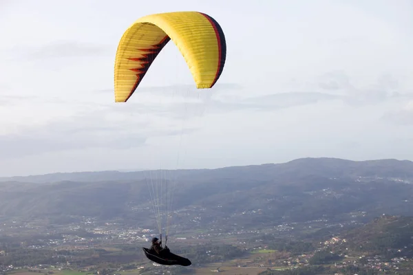 Paragliding Cross-country Portuguese League — Stock Photo, Image