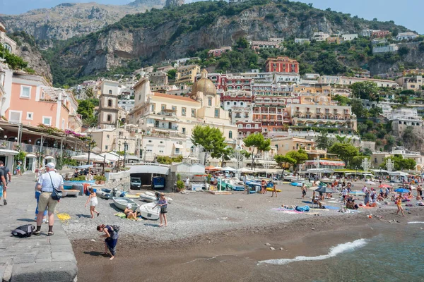 Positano, Costa Amalfitana, Itália . — Fotografia de Stock