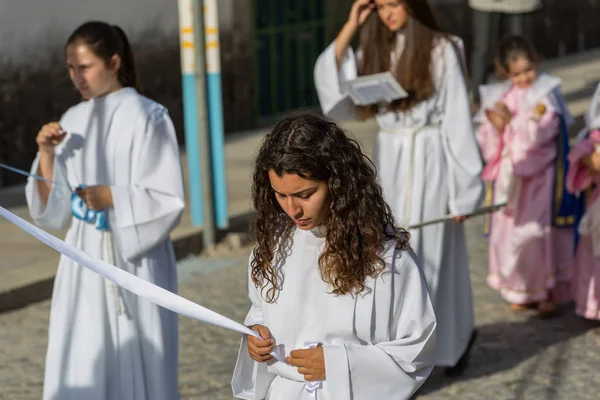 Procession of Senhora da Abadia in Amares, Portugal — Stock Photo, Image