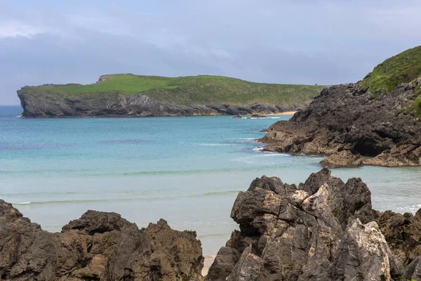 Plaża Barro, w Llanes — Zdjęcie stockowe