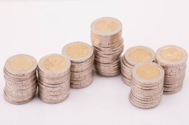 Euro para madeni para büyük miktarda