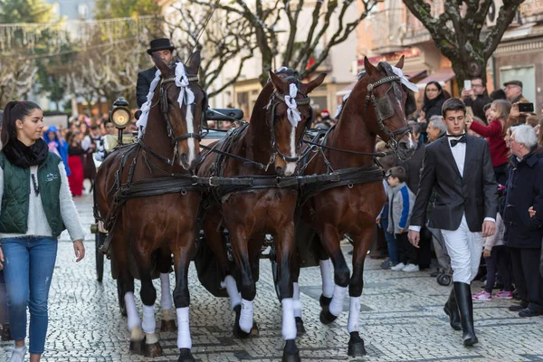 Braga julparad — Stockfoto