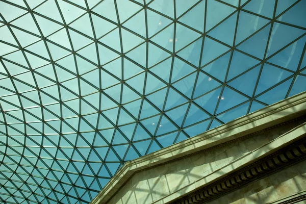 Detaljer om British Museum för mänsklighetens historia och kultur — Stockfoto