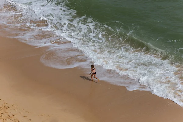 Praia da Marinha — Zdjęcie stockowe