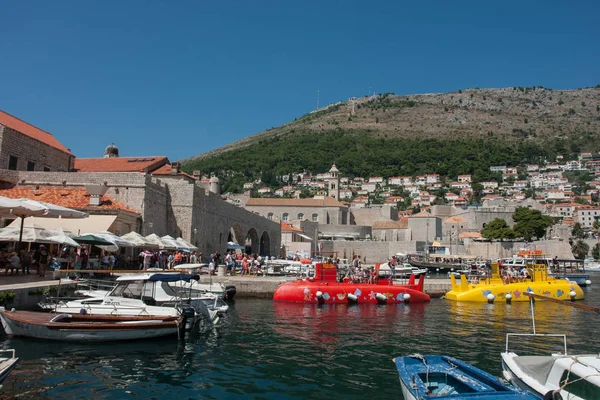 Porto da cidade velha de Dubrovnik — Fotografia de Stock