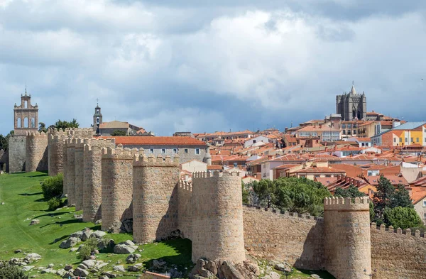 Cidade histórica de Ávila — Fotografia de Stock