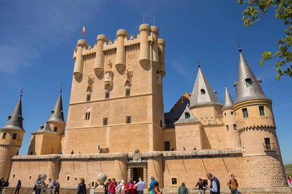 Alcazar de Segóvia — Fotografia de Stock