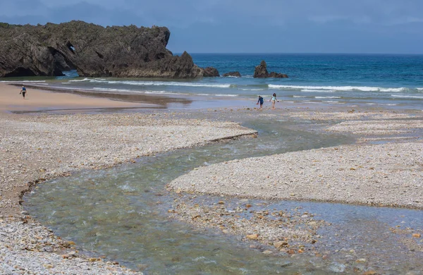 Strand von san antolin — Stockfoto