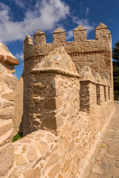 Avila umgebende Mauer — Stockfoto