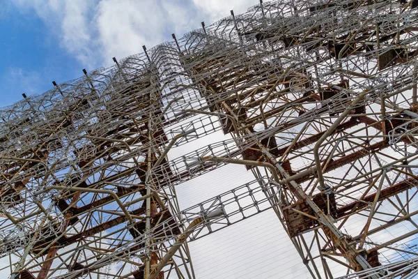 Antiguo radar militar Duga — Foto de Stock