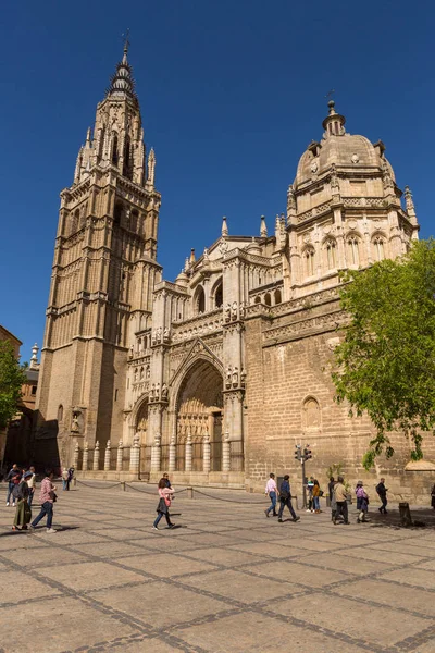 Katedrála v Toledu, Španělsko — Stock fotografie