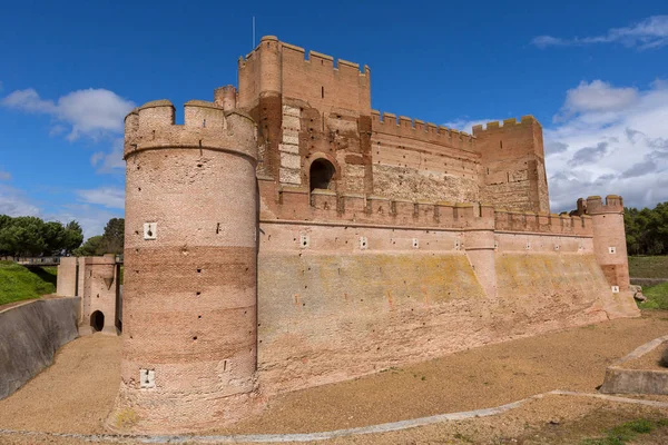 Castillo de la mota — стокове фото